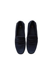 H&M SUEDE DRIVING MOCASSIN BLACK SIZE 41 | PRE LOVED