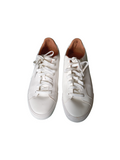 ZARA MINIMALIST LACE-UP TRAINERS | SIZE 41 | PRE LOVED