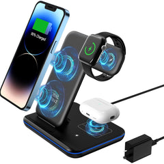 MINTHOUZ 3 IN 1 WIRELESS CHARGER| USED